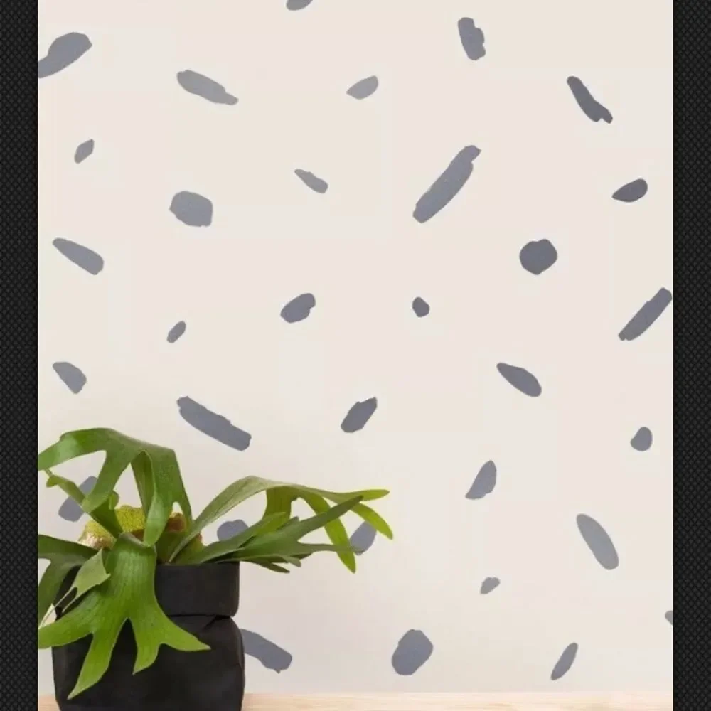 NWT Anthropologie Gunmetal on Blush Wallpaper